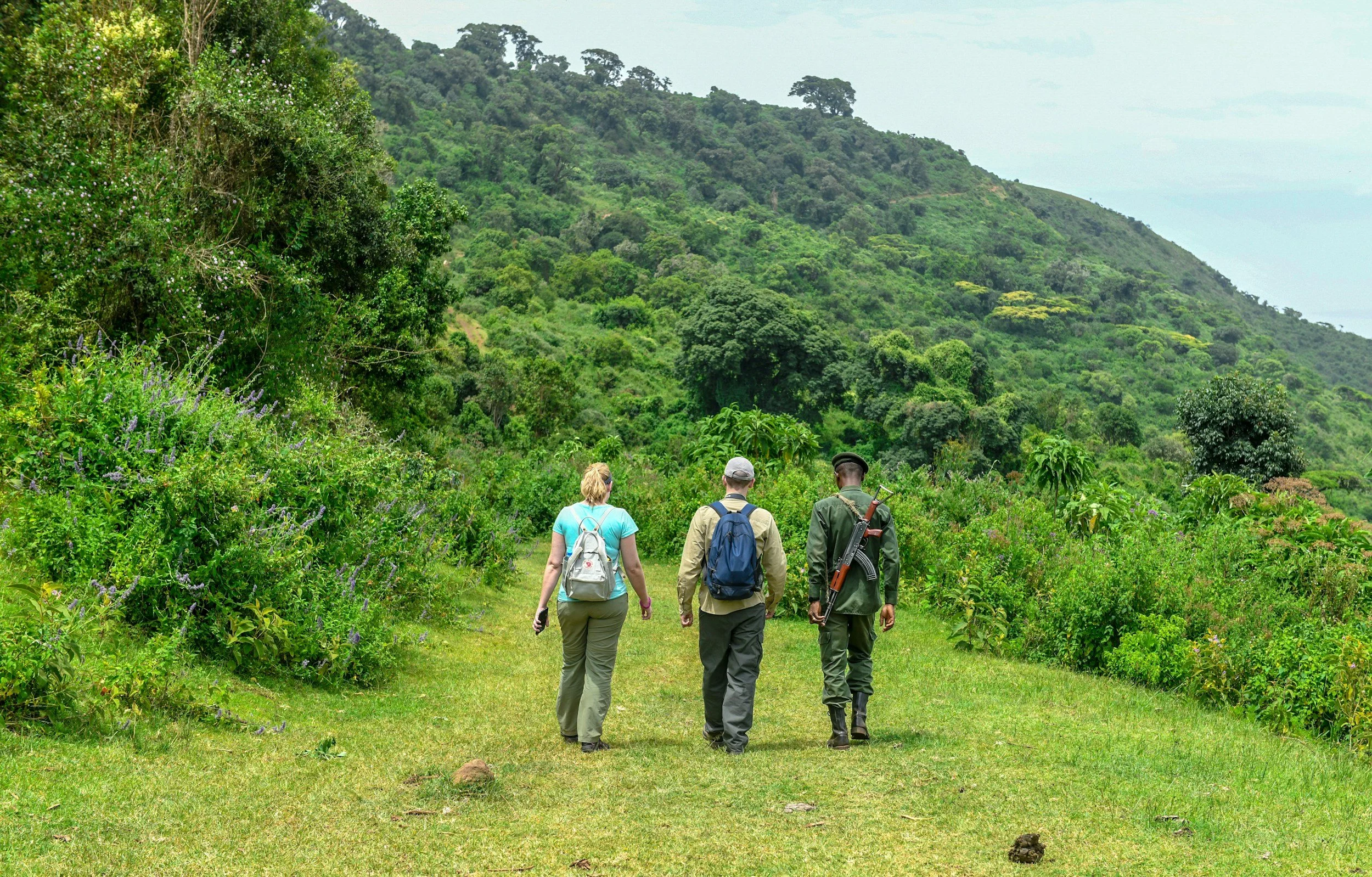 Guided walking experience Tanzania